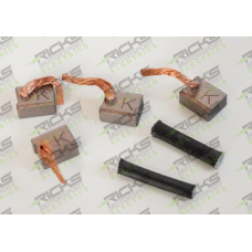 Rick's Motorsports Electrics Universal Starter Motor Brushes for Honda CB1000 '78-16, CBR1100XX '96-08, CBR600 F2 '91-03, CBR600 F3 '91-18, CBR900RR '92-15